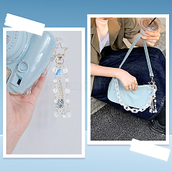 2 шт. пластиковая рыбка и капля с подвеской в виде звезды из сплава&nbsp;KEYC-BBC0001-05