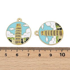 Подвески из эмали и сплава&nbsp;ENAM-V001-02D-G