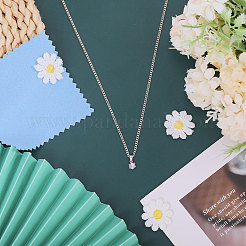 1 шт. 925 оправы для подвески из стерлингового серебра в форме кабошона&nbsp;STER-BC0002-75B