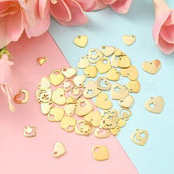 50 шт. 10 стиля 201 подвески из нержавеющей стали&nbsp;STAS-CJ0002-23