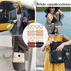 4 сумка 4 цвета искусственная кожа кошелек с застежкой-подвеской&nbsp;FIND-CL0001-59