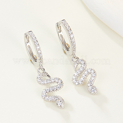 925 серьги-кольца из стерлингового серебра с подвесками SZ8855-1