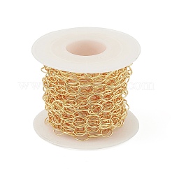 Латунные овальные звенья цепи CHC-M025-06G
