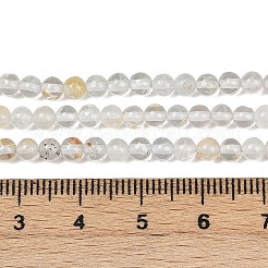 Бусины из натурального белого топаза G-RM241221-C21