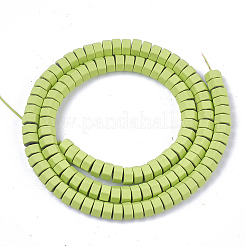 Окрашенного распылением немагнитных синтетических нитей гематита бусы G-T116-27-06