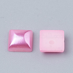 Абс пластмассовые имитационные жемчужные кабошоны SACR-R748-6x6mm-Z6