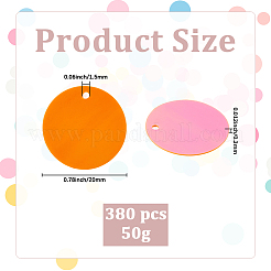 Подвески из пвх с пайетками&nbsp;KY-WH0083-009C