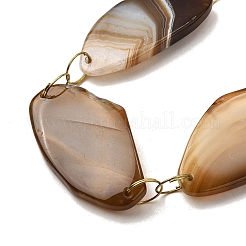 Природный агат бисер нитей G-K348-09-01