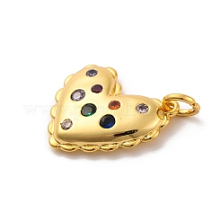 Латунные микро проложить кубического циркония подвески&nbsp;KK-U033-14G-02