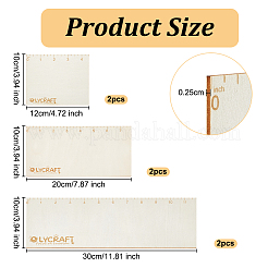 Рамки для вязания крючком из липы&nbsp;DIY-WH0304-938B