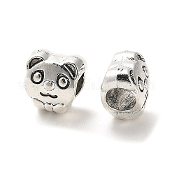 Европейские сплавочные бусины тибетского стиля  PALLOY-K019-03F-AS