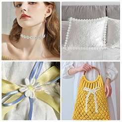 15 ярд 5-х видов хлопковой кружевной ленты с цветочным узором OCOR-OC0001-45