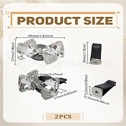 2 коробка автомобильный зажим для духов в вентиляционное отверстие&nbsp;AJEW-LP0002-88