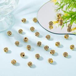 100 шт. бусины из сплава в тибетском стиле TIBEB-GO0001-11