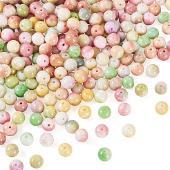 220 шт. двухцветные окрашенные бусины ручной работы в технике лэмпворк&nbsp;LAMP-TA0001-41B