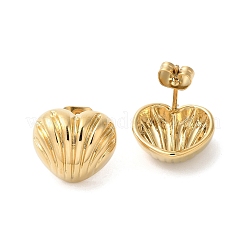 Серьги-гвоздики из нержавеющей стали 304 EJEW-S230-01G