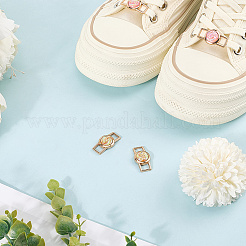 Подвески для шнурков из сплава и смолы&nbsp;FIND-CP0002-94E