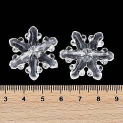 Прозрачные акриловые бусины TACR-U008-01B