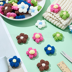 50 шт. 5 цвета хлопчатобумажные аксессуары для вязания вручную&nbsp;DIY-ME0001-44A