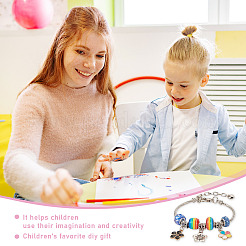 Набор для самостоятельного изготовления европейского браслета-ожерелья DIY-CD0001-46