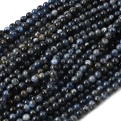 Натуральные нити из кианита / цианита / дистенового бисера&nbsp;G-G272-A01-6mm