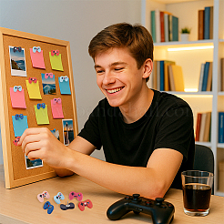 30 шт. 10 стиля игровых автоматов из смолы со штифтами&nbsp;AJEW-PH01674