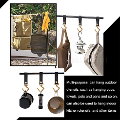 Вешалки из искусственной кожи HJEW-WH0028-91B