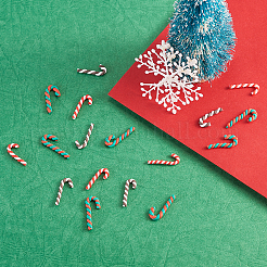60шт 3 цвета рождественская тема кабошоны из полимерной глины ручной работы CLAY-CJ0001-31