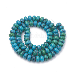 Океан Природный белого нефрита бисер нитей&nbsp;G-R169-8x5mm-18