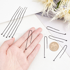 10 шт. 304 нержавеющая сталь с резьбой для ушей EJEW-UN0002-02