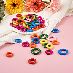 Соединительное кольцо из натурального дерева&nbsp;WOOD-TA0001-62