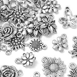 Подсолнечника подвески сплава тибетский стиль&nbsp;TIBEP-CJ0001-09-RS