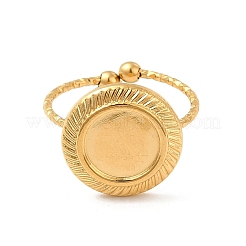 Ионное покрытие (ip) 304 нержавеющая сталь открытый манжетный кольцевой компонент&nbsp;X-STAS-E180-09G