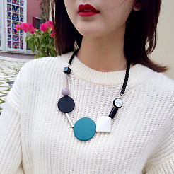 Незаконченные деревянные бусы WOOD-TA0001-04-LF