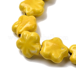 Фарфоровые бусины ручной работы PORC-K010-03D