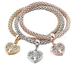 3шт. браслеты из сплава со стразами WGE2207-01