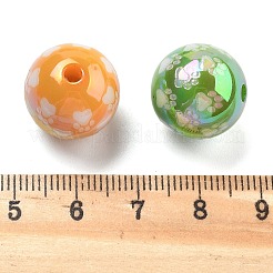 Uv акриловые покрытия бусины OACR-M022-03