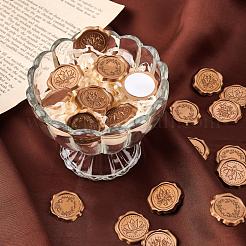 50шт. клейкие восковые штампы-наклейки DIY-CP0005-82J