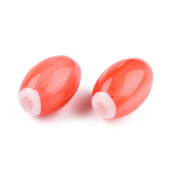 Бусы лэмпворк ручной работы&nbsp;LAMP-N023-004-10