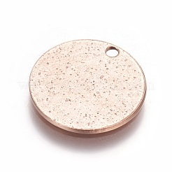 Ионное покрытие (ip) текстурированные подвески из нержавеющей стали 304&nbsp;STAS-I098-01-15mm-RG