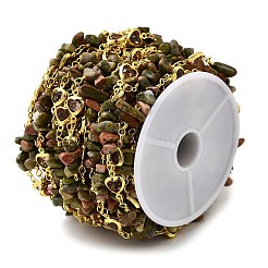 Латунные соединительные цепи ручной работы&nbsp;CHC-L053-04G-06