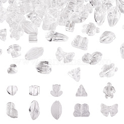 64 шт. прозрачные стеклянные бусины градиентного цвета&nbsp;GLAA-TA0003-48A