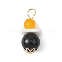 3 шт. 3 подвески из натурального зеленого авантюрина PALLOY-JF04710