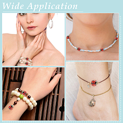 12шт фарфоровые бусины ручной работы PORC-ME0001-06