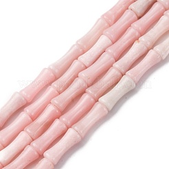 Натуральный розовый опал бусы пряди G-L624-G06-12x5mm