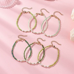 Стеклянные браслеты из бисера&nbsp;BJEW-JB12957