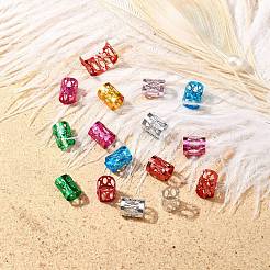 Алюминиевые дреды бусы украшение для волос ALUM-R003-M-1