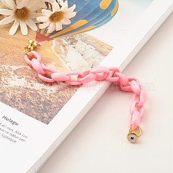 Акриловая цепочка для телефона с цепочкой&nbsp;HJEW-JM00494-03