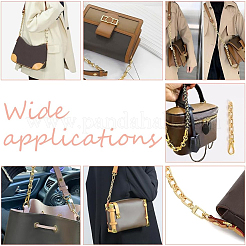 4 шт. 2-цветные цепи-удлинители для сумок из сплава FIND-UN0003-16