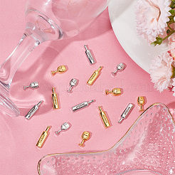 80шт. 4-х стильный кабошон из сплава MRMJ-GO0002-02